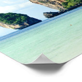 Poster l'île de Ko Phi Phi sur la mer d'Andaman, Krabi (Coin)