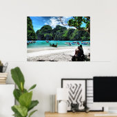 Poster L'île de Koh Phi Phi (Bureau à domicile)