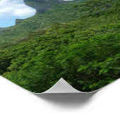 Poster L'île de Moorea, Polynésie française. (Coin)