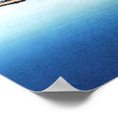 Poster L'île de Tsukuda dans la province de Musashi (Coin)