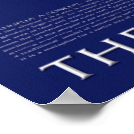 Poster L'île d'Hawaii Ahupuaa (Coin)