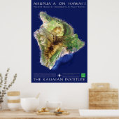 Poster L'île d'Hawaii Ahupuaa (Cuisine)
