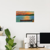 Poster L'île Diamond, le Mont Prospect (Bureau à domicile)