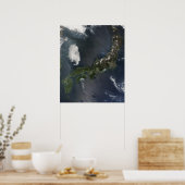 Poster L'île principale du Japon, Honshu (Cuisine)