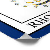 Poster L'île Rhode (Coin)