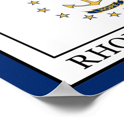 Poster L'île Rhode (Coin)