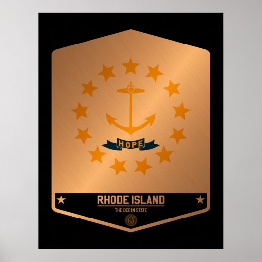 Poster L'île Rhode (Devant)
