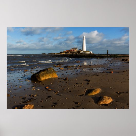 Poster L'Île St. Mary'S | Whitley, Angleterre (Devant)