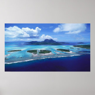 Poster L'île tropicale