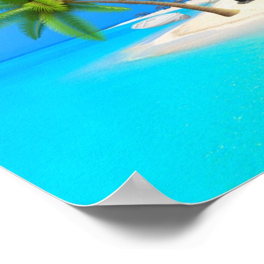 Poster L'île tropicale (Coin)