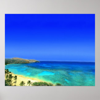 Poster L'île tropicale