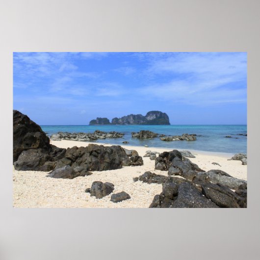 Poster L'île tropicale (Devant)