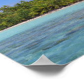 Poster L'île tropicale de Rangiroa (Coin)