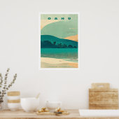 Poster L'île tropicale Oahu (Cuisine)