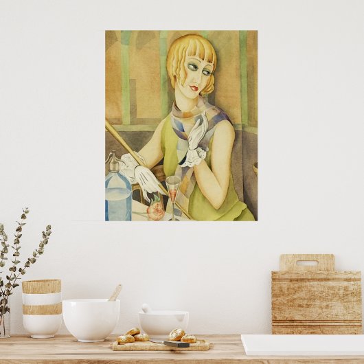 Poster Lili Elbe par Gerda Wegener [1886 - 1940] (Cuisine)