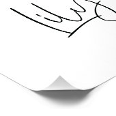 Poster Liliac de mai Muguet Floral (Coin)