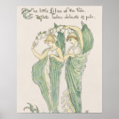 Poster Lilies of the Vale, from Flora's Feast, 1901 (Devant)