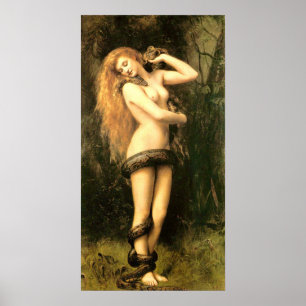 Poster Lilith par John Collier