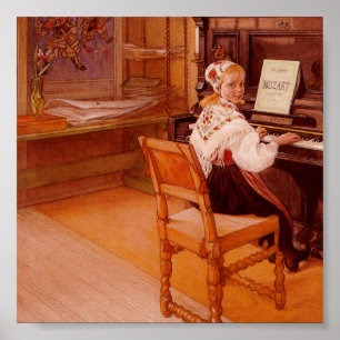 Poster Lillanna Jouer Mozart