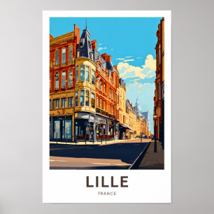 Poster Lille France Imprimer