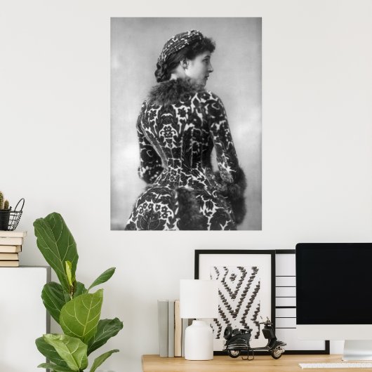 Poster Lillie Langtry, 1882 (Bureau à domicile)