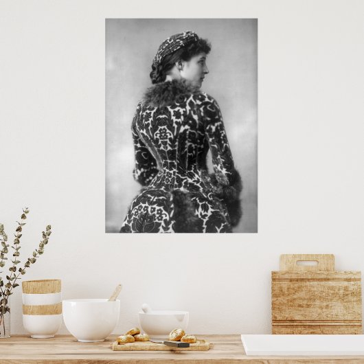 Poster Lillie Langtry, 1882 (Cuisine)