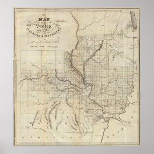 Poster L'Illinois et le Missouri 2