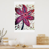 Poster Lillium Orientale (Cuisine)