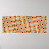 Poster L'illusion optique traverse les points L'illusion (Devant)