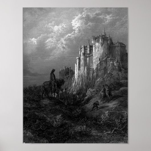 Poster L'illustration de Doré de Camelot (Devant)