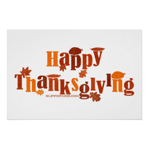 Poster L'illustration festive et lumineuse de Thanksgivin