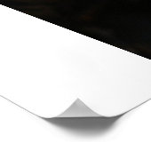 Poster Lilly blanc (Coin)