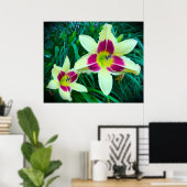 Poster Lily, (Bureau à domicile)