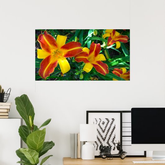 Poster Lily, (Bureau à domicile)