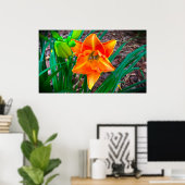 Poster Lily, (Bureau à domicile)