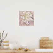 Poster Lily Blossoms Blush (Cuisine)