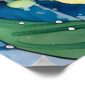 Poster Lily De La Fleur De Vallée (Coin)