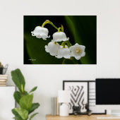 Poster Lily de la Vallée (Bureau à domicile)