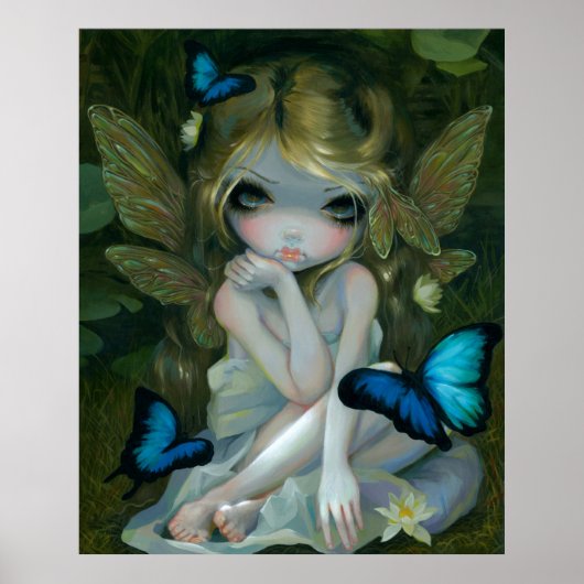 Poster Lily fairy ART IMPRIMER par Jasmine Becket-Griffit (Devant)