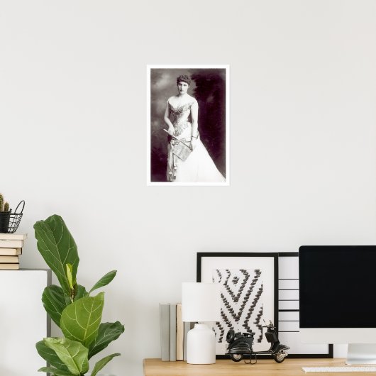 Poster Lily Langtry (1853-1929) interprète au Haymark (Bureau à domicile)