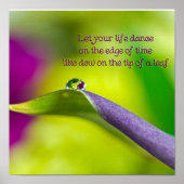 Poster Lily Leaf (Devant)