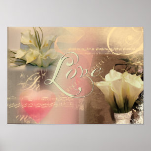 Poster Lily love collage