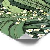 Poster Lily of the Valley Art Imprimer (Coin)