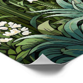 Poster Lily of the Valley Art Imprimer (Coin)