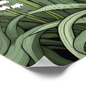 Poster Lily of the Valley Art Imprimer (Coin)