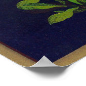 Poster Lily Orange LabelExeter, CA (Coin)