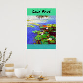 Poster Lily Pads (Cuisine)
