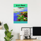 Poster Lily Pads (Bureau à domicile)