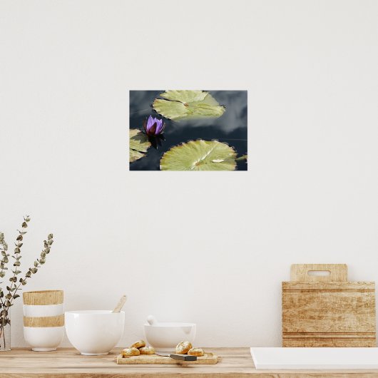 Poster Lily pourpre (Cuisine)