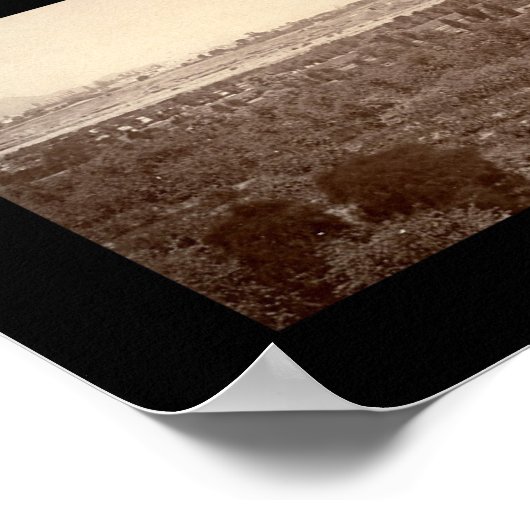 Poster Lima Pérou Photo 1875 (Coin)